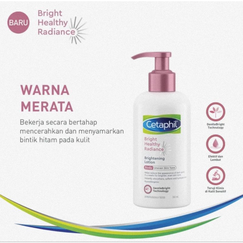 Cetaphil Bright Healthy Radiance Brightnening Body Lotion 245ml