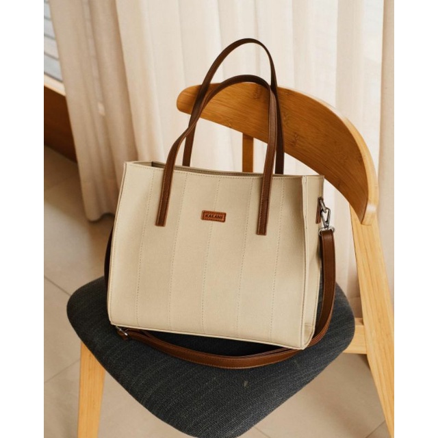 ELLEN BEIGE Kalani Bags | Hand Bag | Sling Bag | Tas Selempang Wanita | Tas kerja Wanita
