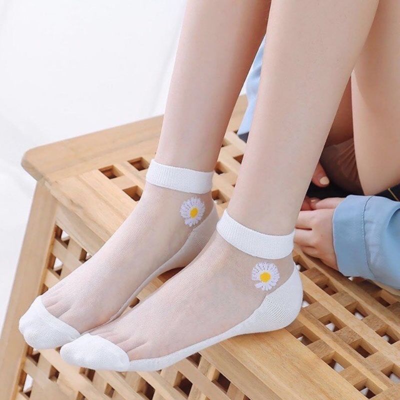 Kaos Kaki Hidden Kaos Kaki Bawah  Flat Renda