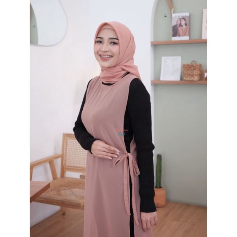 Outer long Sojin / Outer Ceruty / long Vest