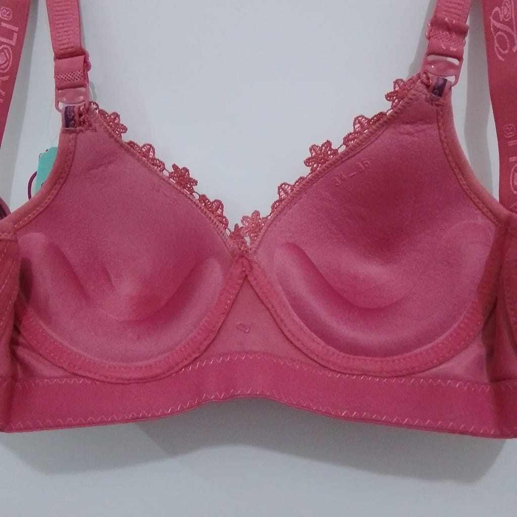 BRA BH PL500 36-42 BUSA TIPIS TANPA KAWAT CUP B PUSH UP