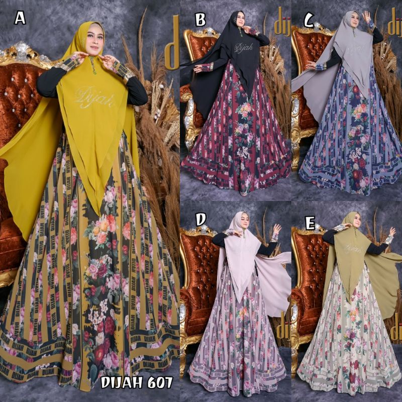 GAMIS DIJAH 607 BY DIJAH