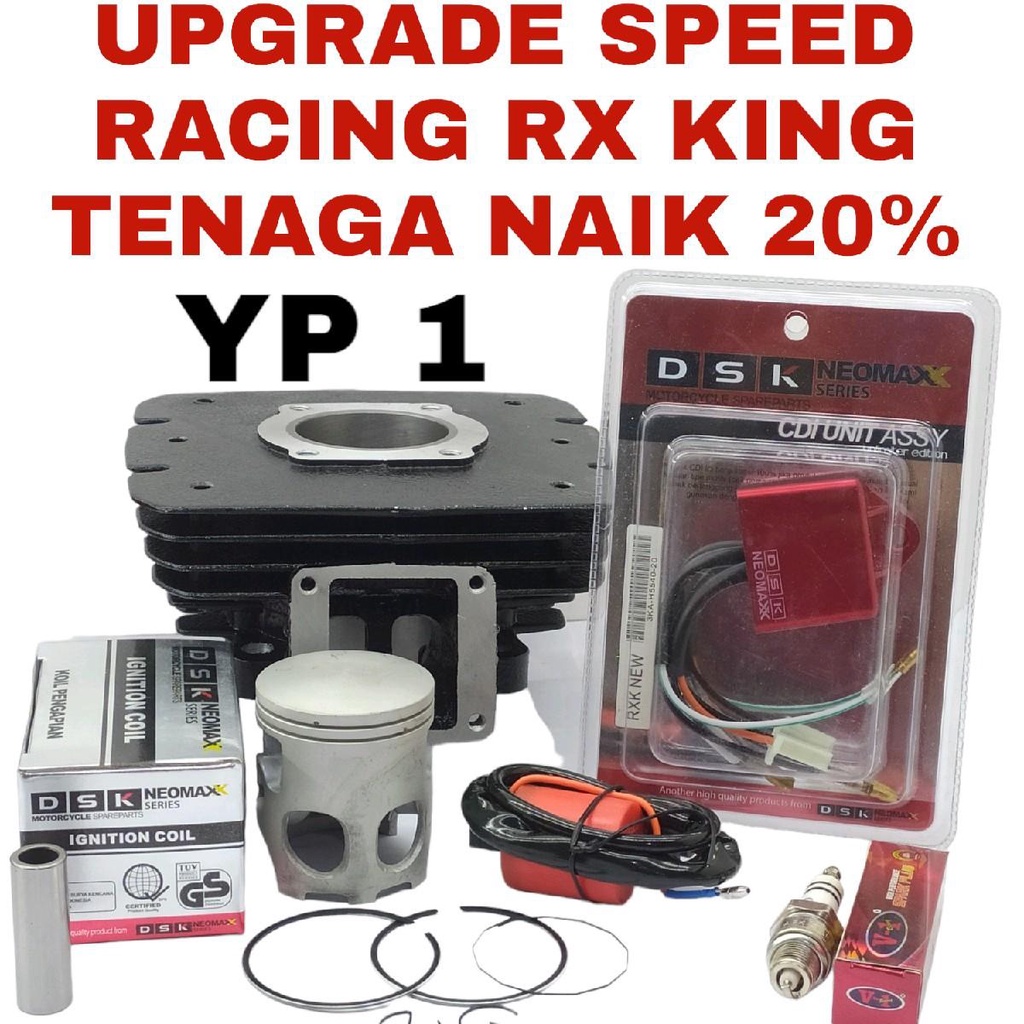 BLOK SEHER CDI COIL BUSI RACING RX KING UPGRADE SPEED RACING RX COBRA