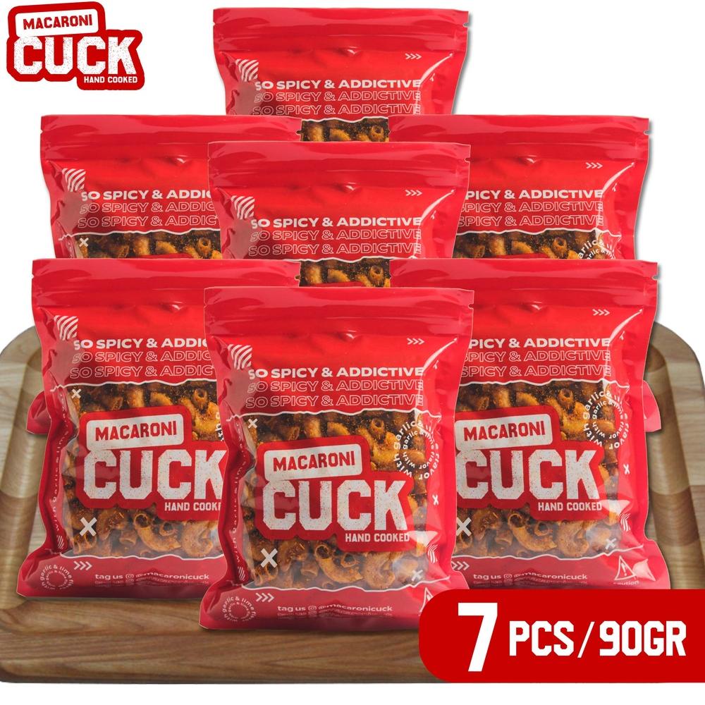 

Makaroni Goreng Pedas Daun Jeruk 7 Pcs Kemasan Reguler 80gr Makanan Ringan Jajanan Snack Cemilan Nagih TAHFY4596