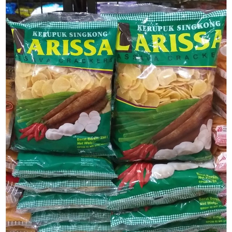 

KZ - larissa kerupuk singkong 250g & 500g