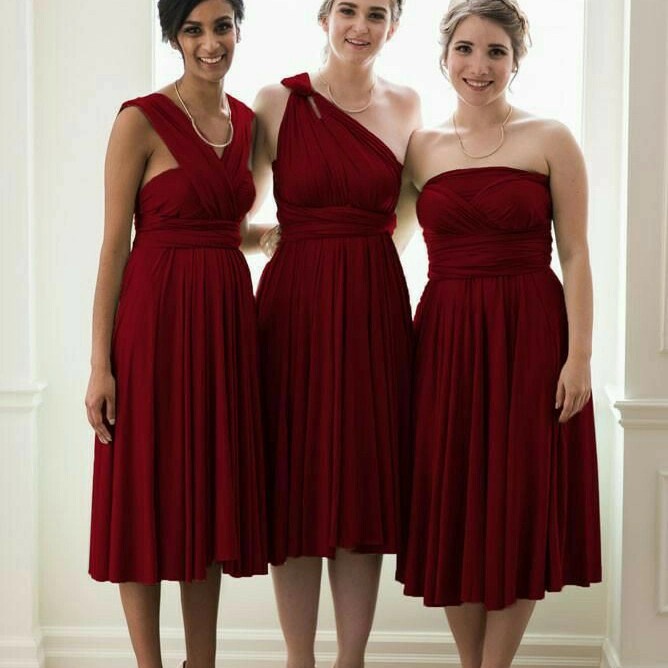 Bridesmaid Dress Midi SPC Jumbo / Convertible / Multiway