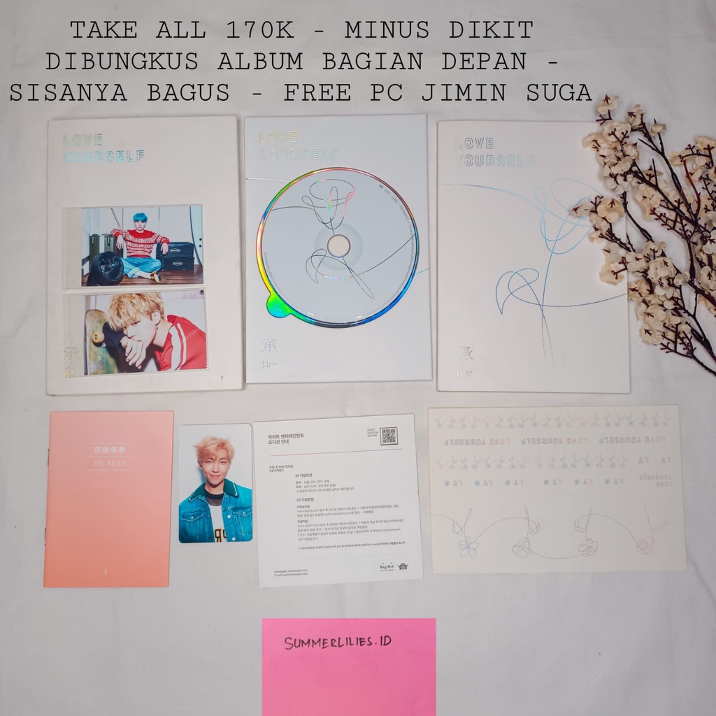 ALBUM KPOP BTS LOVELYZ GOLDEN CHILD - PC KPOP PRELOVED