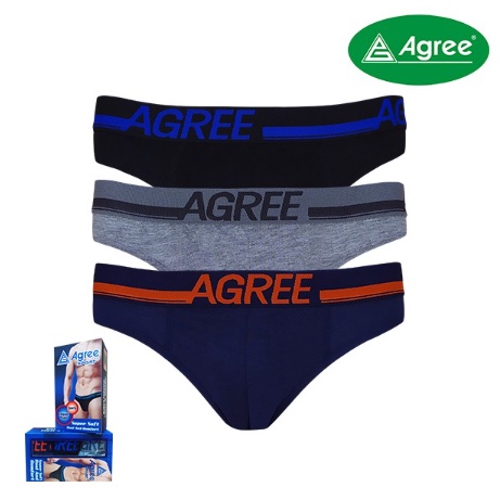 3 pcs Cd Pria Agree 2325 | Celana Dalam Pria | Cd Cowok Dewasa