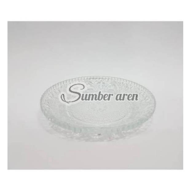 [KODE PRODUK GV8RF9554] Piring Pisin Lepek Mini Kecil Kaca Beling Murah 1 lusin