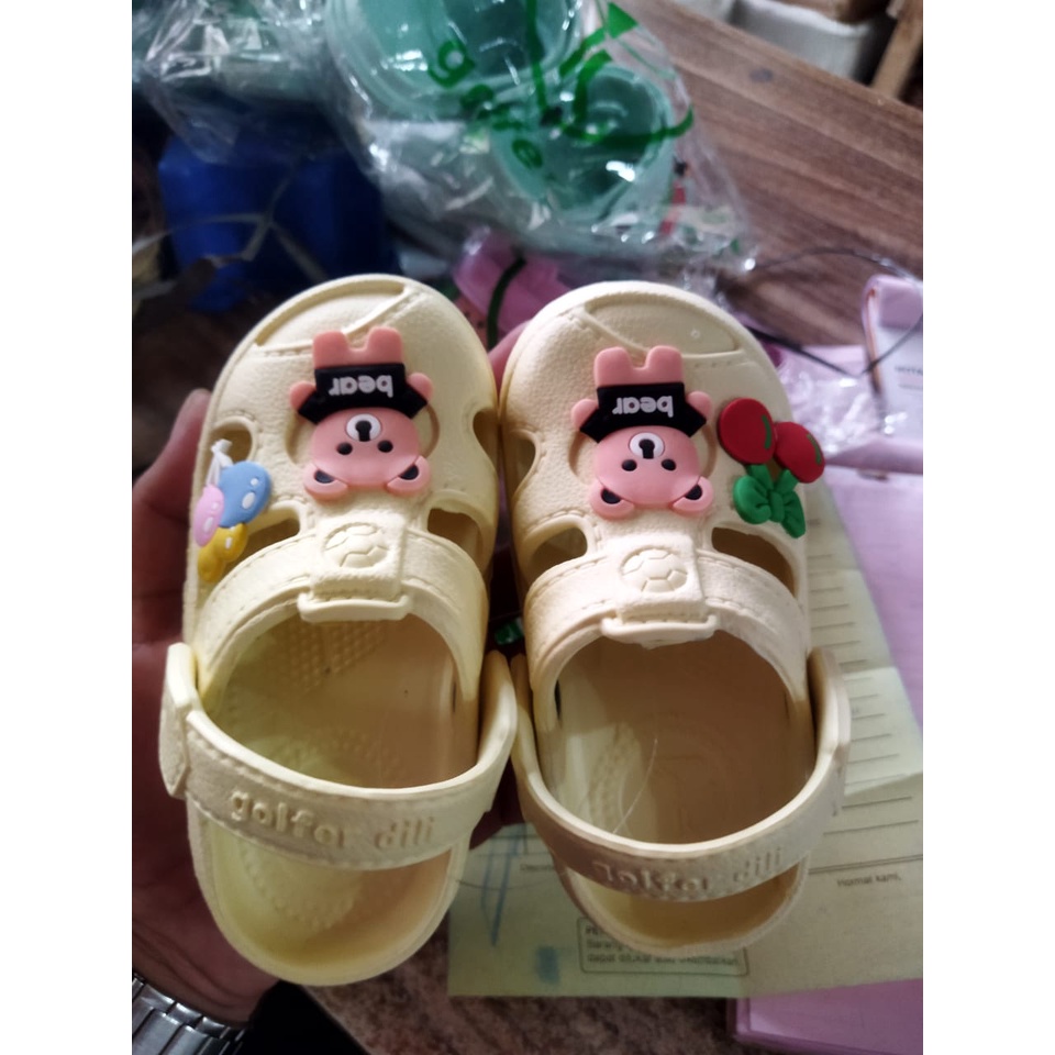 Sandal fuji anak bayi perempuan viral terbaru 606 (20-29) sandal baim fuji baby gril murah