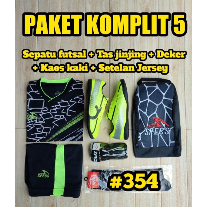 SEPATU FUTSAL MURAH, SEPATU FUTSAL PAKET KOMPLIT 5 MURAH, SEPATU FUTSAL PAKET LENGKAP 5 MURAH Bisa C