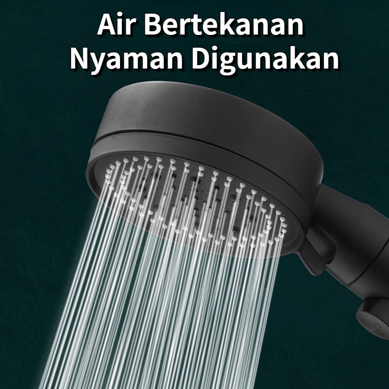 【COD】Kepala Shower Mandi 5 Mode / Handheld Atomized Shower / Kran Shower Kamar Mandi