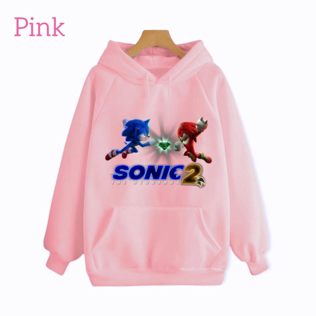 Hzl_outfit Sweater Hoodie Sonic Vs Sonic Hoodie Anak Anak