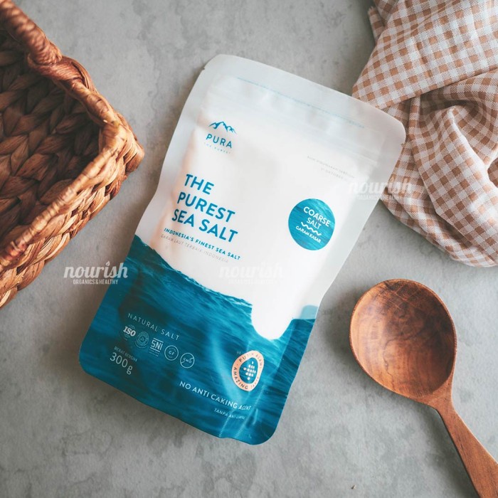 

Pura Purest Sea Salt Coarse 300gr (Garam Laut Natural)