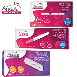 Image of Andalan Pregnancy Kit / Ovulation Test Kit / Test Kit / Test Pack / Pregnency Test Midstream