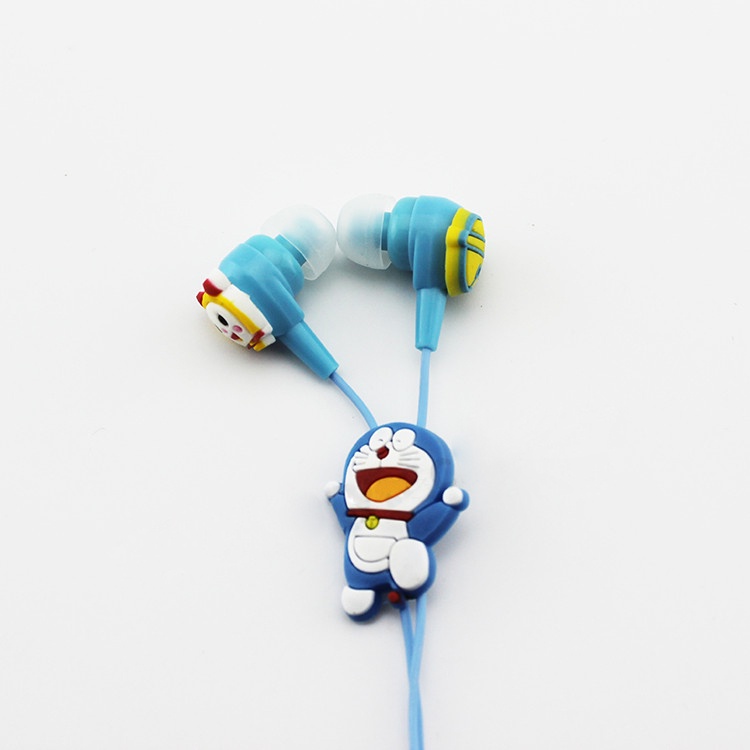 Headset Karakter Doraemon Earphone Kabel