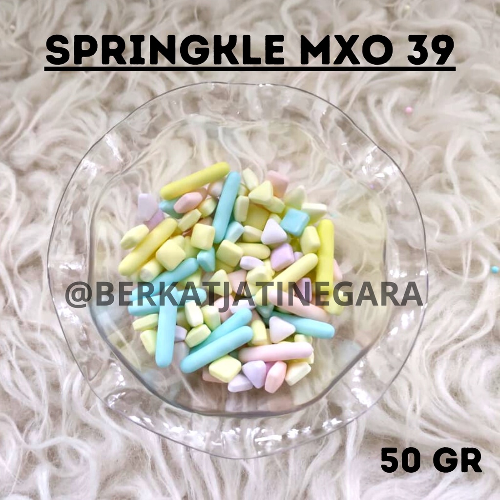 SPRINKLE KUE HIASAN / HIASAN KUE MXO 39 50 GR