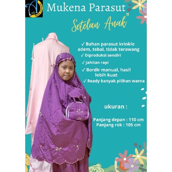 Mukena Parasut Anak-Anak