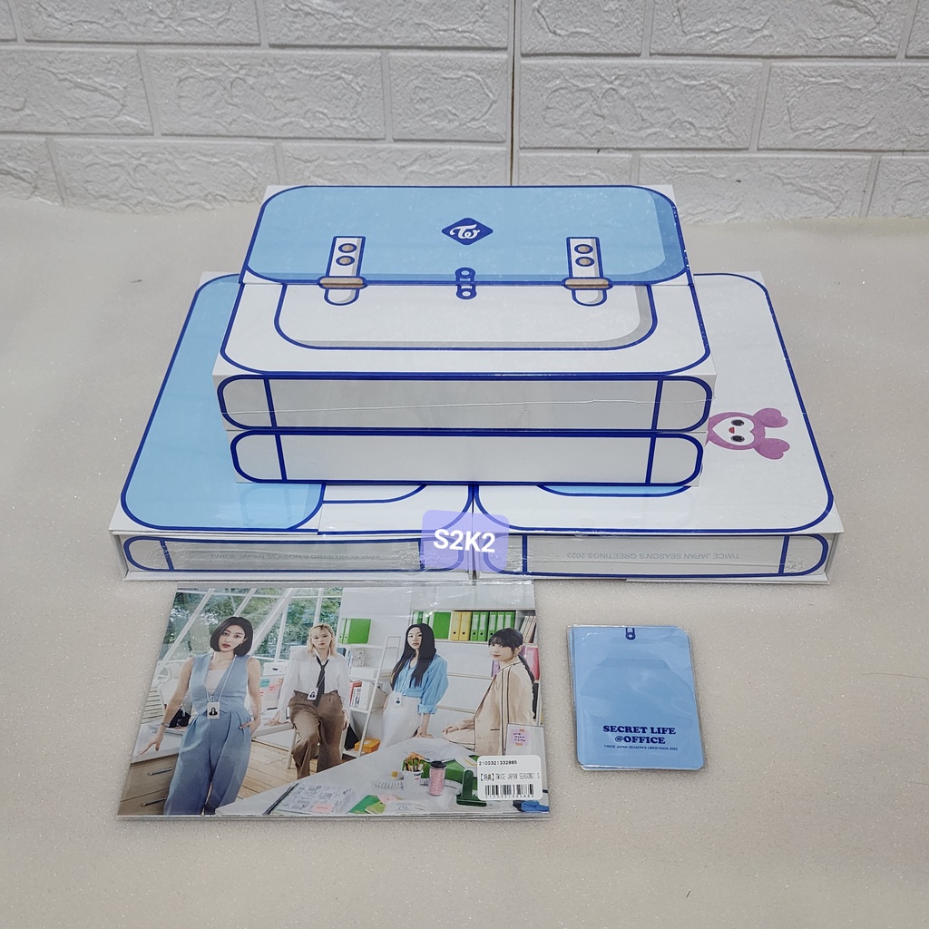 TWICE JAPAN SEASON'S GREETING 2023 OFFICIAL GOODS READY STOCK SHARING