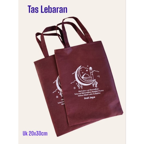 

tas undangan lebaran souvenir ultah 20x30 flat