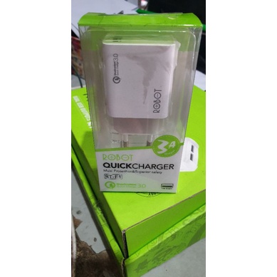 adaptor charger robot / kepala charger robot / batok charger robot / robot RT-F1 3A quick charge