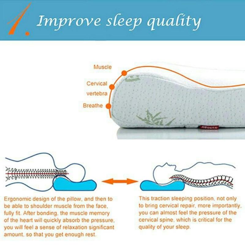 (Medan) Termurah GARANSI ENAK Bantal Terapi Original Anti Snore Ngorok Bantal Ortopedi Bantal Angsa Hotel - Bahan Latex Memory Rebound Anti Kempes Contour Sakit Leher - Bantal Orthopedic - Bantal Kuntur