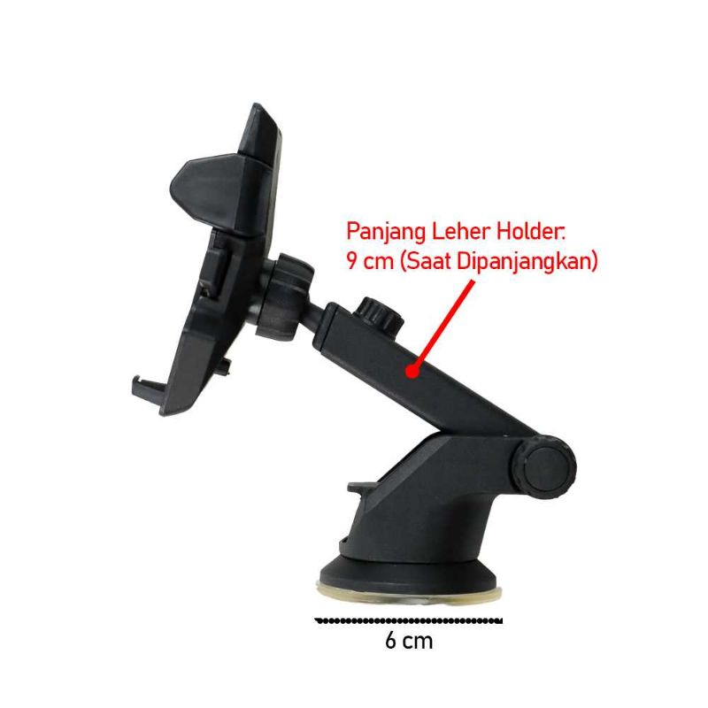 Stand Holder mobil For Smartphone - Car Holder Taffware