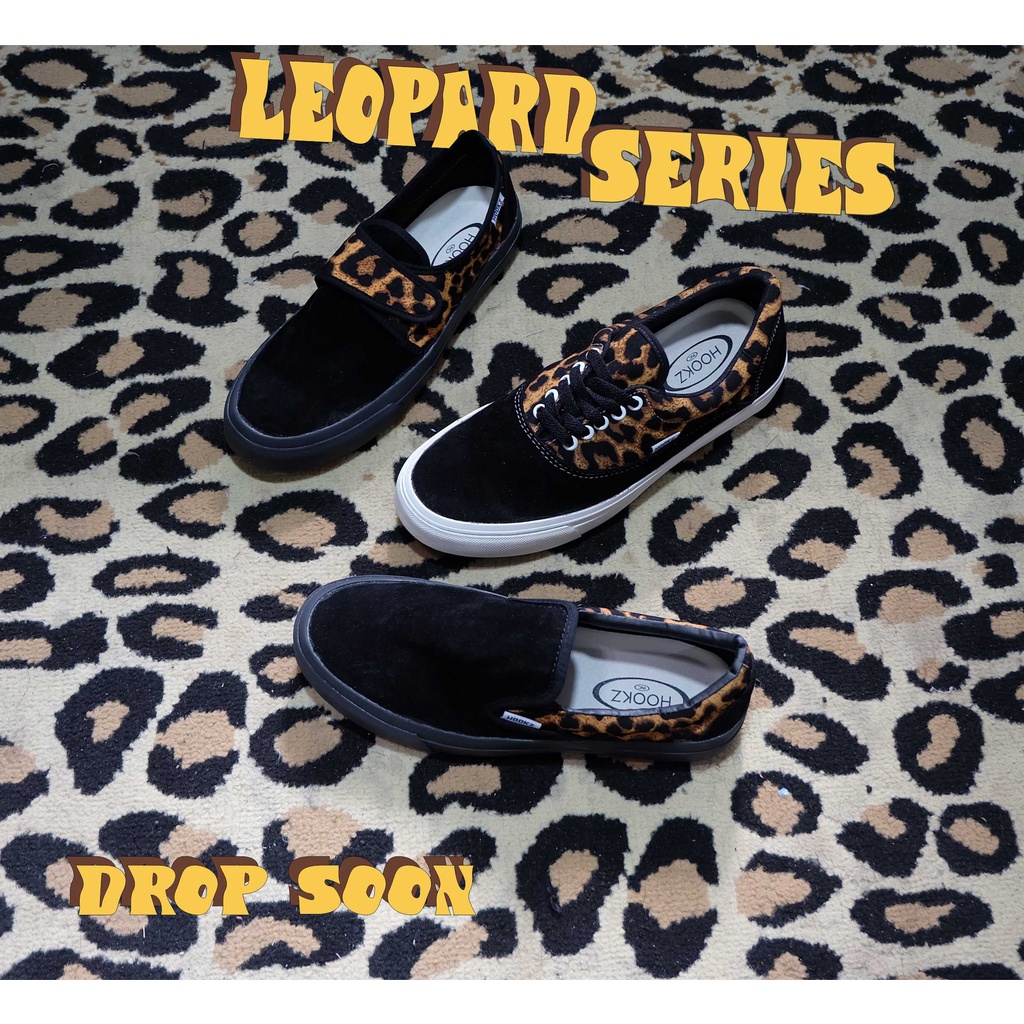 HOOKZ.INC - SEPATU SLIP ON LEOPARD | SOUTH LEOPARD | LEOPAARD | ORIGINAL 100%