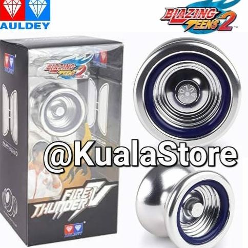 YOYO AULDEY ORIGINAL BLAZING TEENS FIRE THUNDER V METAL CHAMPION HQ