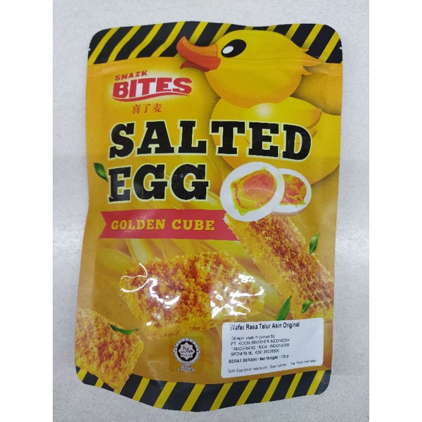 

SNAZK Bites Salted Egg Golden Cube 100gr