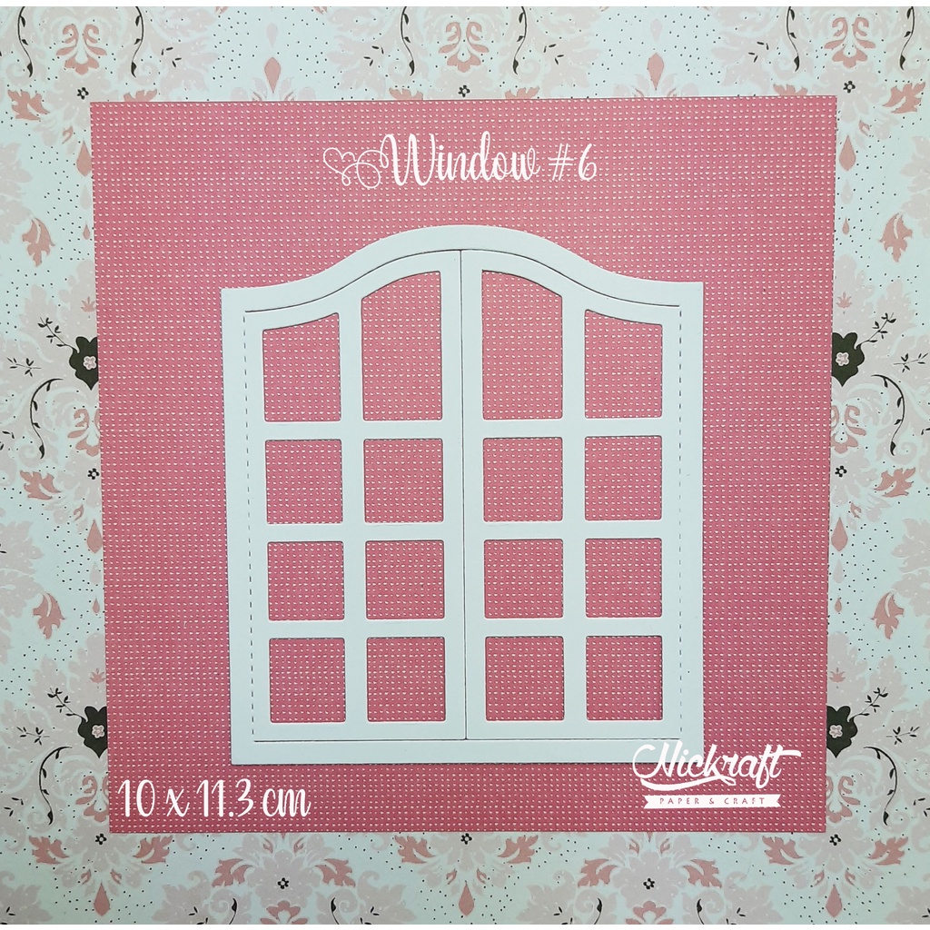 

WINDOW #6 - Hiasan Scrapbook Jurnal Journaling Bujo Jendela