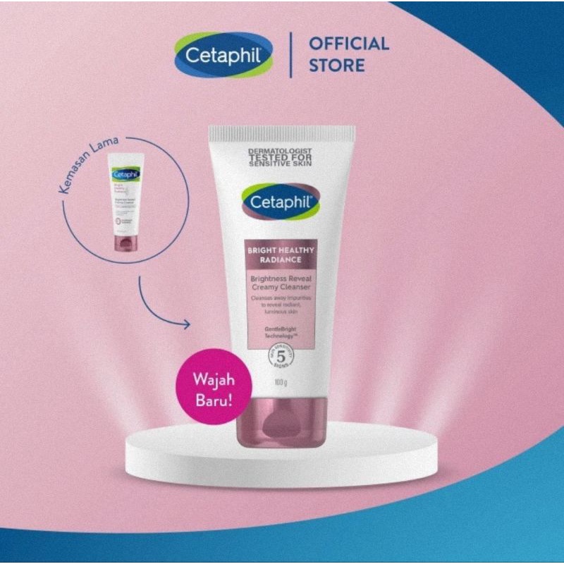 Cetaphil Bright Healthy Radiance Reveal Creamy Cleanser 100 gr