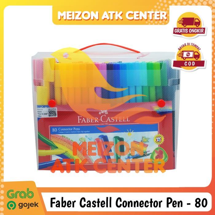 

Faber Castell Connector Pen 80 Colors Spidol Warna Atk Murah