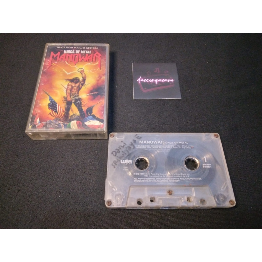Manowar - Kings of Metal (kaset pita)