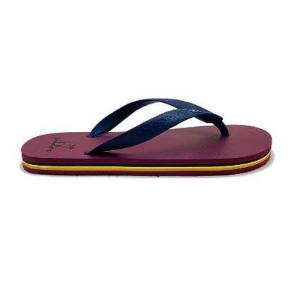 Sandal Panama Classic / Sendal Jepit Pria Merah Bata / Sandal Pantai M2