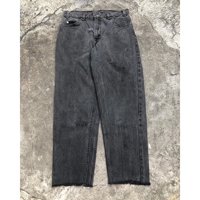 vtg levis black tab 550 usa jeans