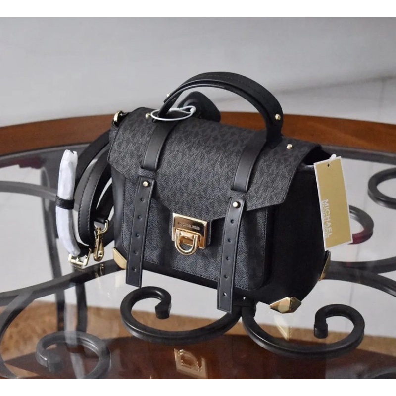 MK MANHATTAN MD TH SATCHEL LEATHER