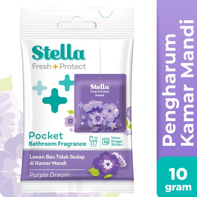 Stella Pocket Bathroom Pengharum Kamar Mandi Fresh + Protect Teralaris