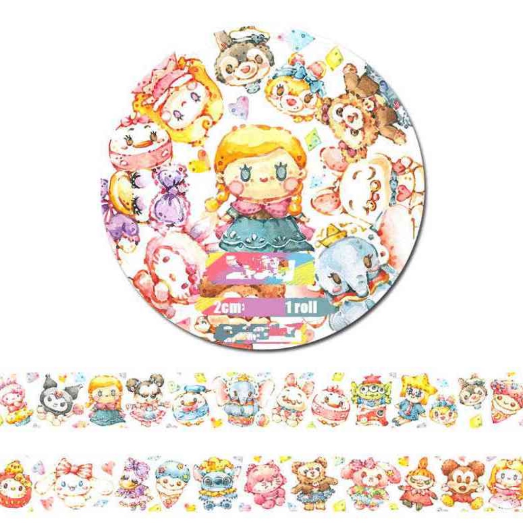 

Washi Tape Lucky - Girl & Dolls