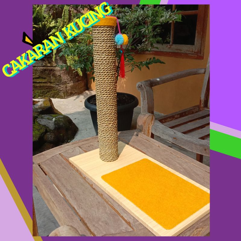 cakaran kucing / cat condo 2 in 1 murah