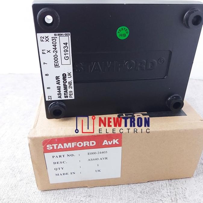Avr As440 Genuine Original Ori Asli Stamford Avr Generator As 440