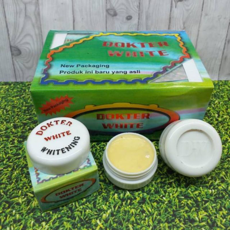 [ 6 PCS ] DOKTER WHITE Whitening Cream / Krim DOKTER WHITE