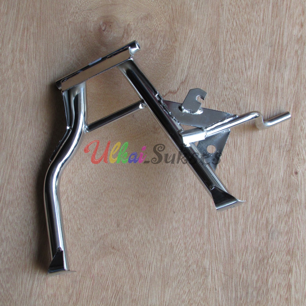 Standar Tengah Motor l Variasi Aksesoris Standar Dua Chrome Anti Rontok Hight Quality Murah Sparepar