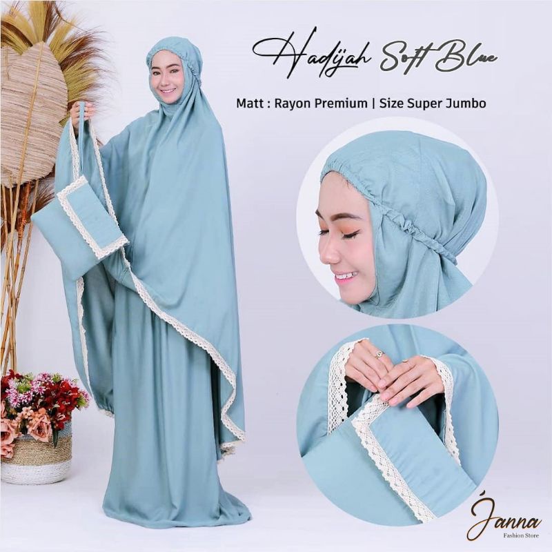 HADEJAH MUKENA SUPER JUMBO BY JANNA