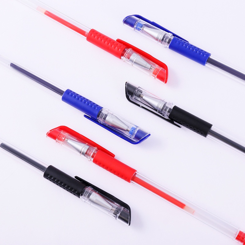 HZ Pulpen Gel Ink 0.5mm Standar Pulpen Alat Tulis Stationary Kantor Sekolah Pena Pen Tinta Cair Murah PM2