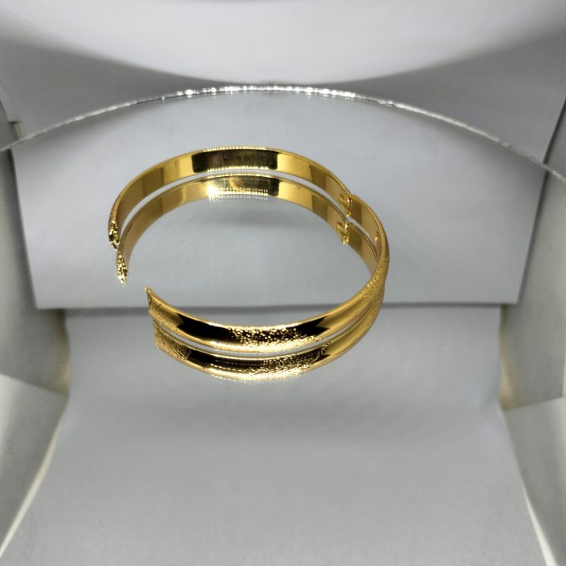 GELANG PASIR EMAS 24K PERHIASAN WANITA KEKINIAN @6