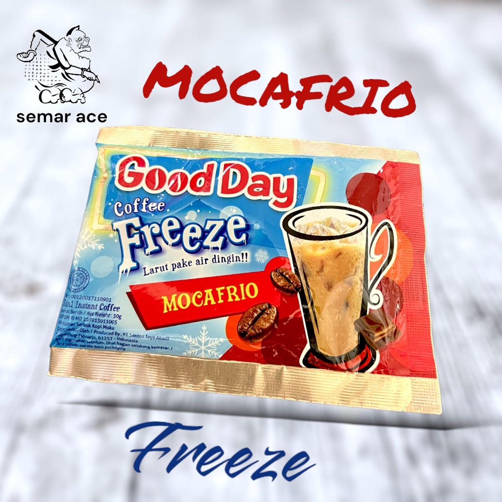 GOOD DAY SACHET 1 RENCENG ISI 10 PCS