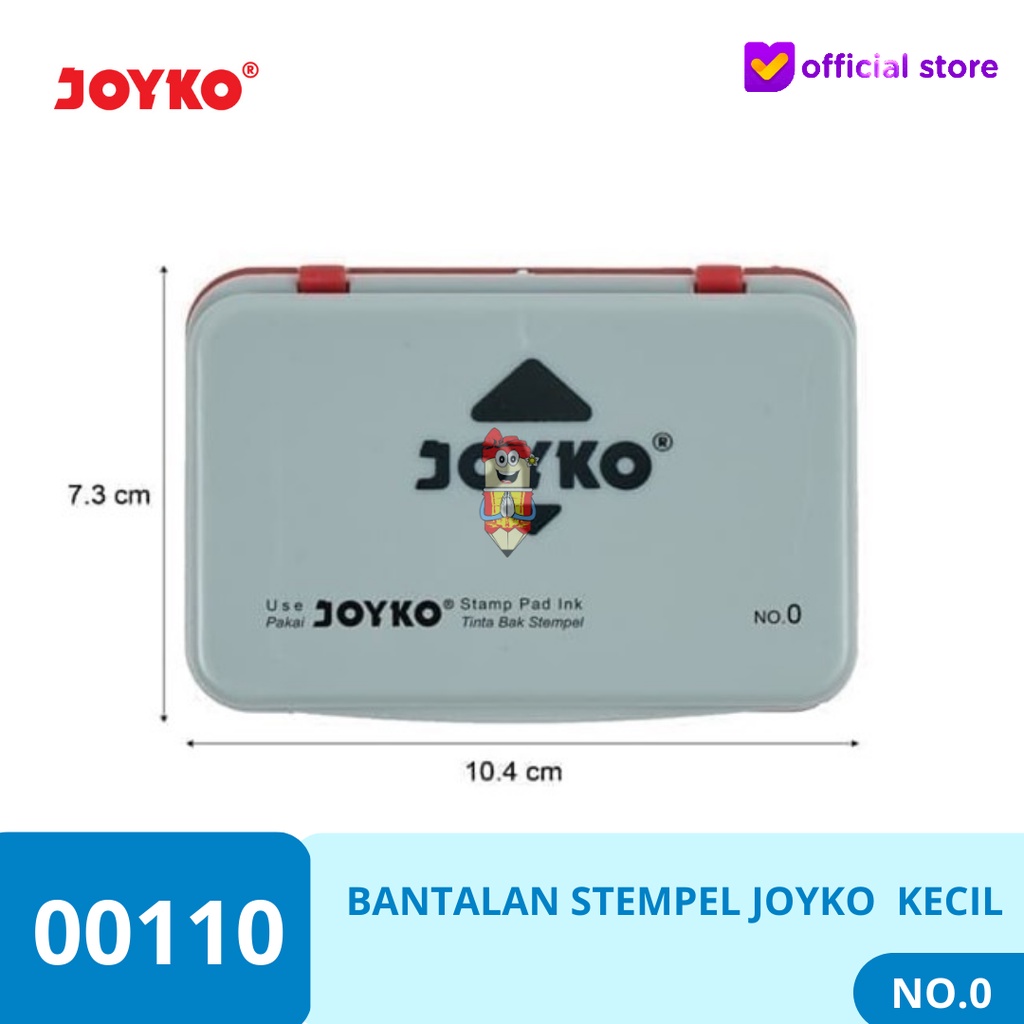 

Bantalan Stempel Kecil Joyko No. 0
