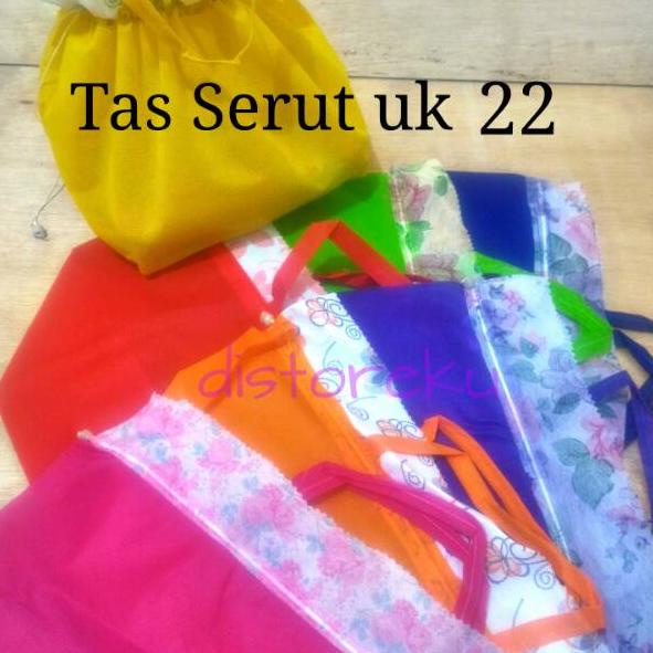 Terbaru dan terlaris tas berkat hantaran bekal kain tas serut 22 x 22 cm tas spundbond 