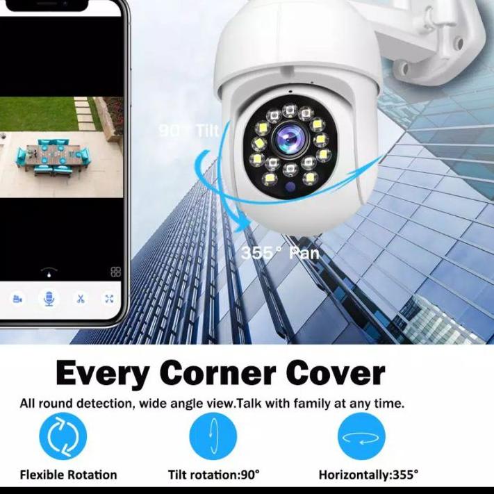 Depan1 CCTV OUTDOOR IP CAMERA YOOSEE FULL HD 8MP 1080P ORIGINAL IMPOR - GIIME.ID - CCTV OUTDOOR